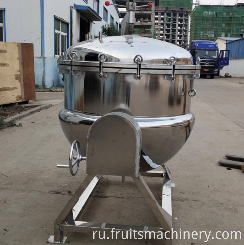 Industrial Vacuum dip Sugar Pot candied / pickles production line